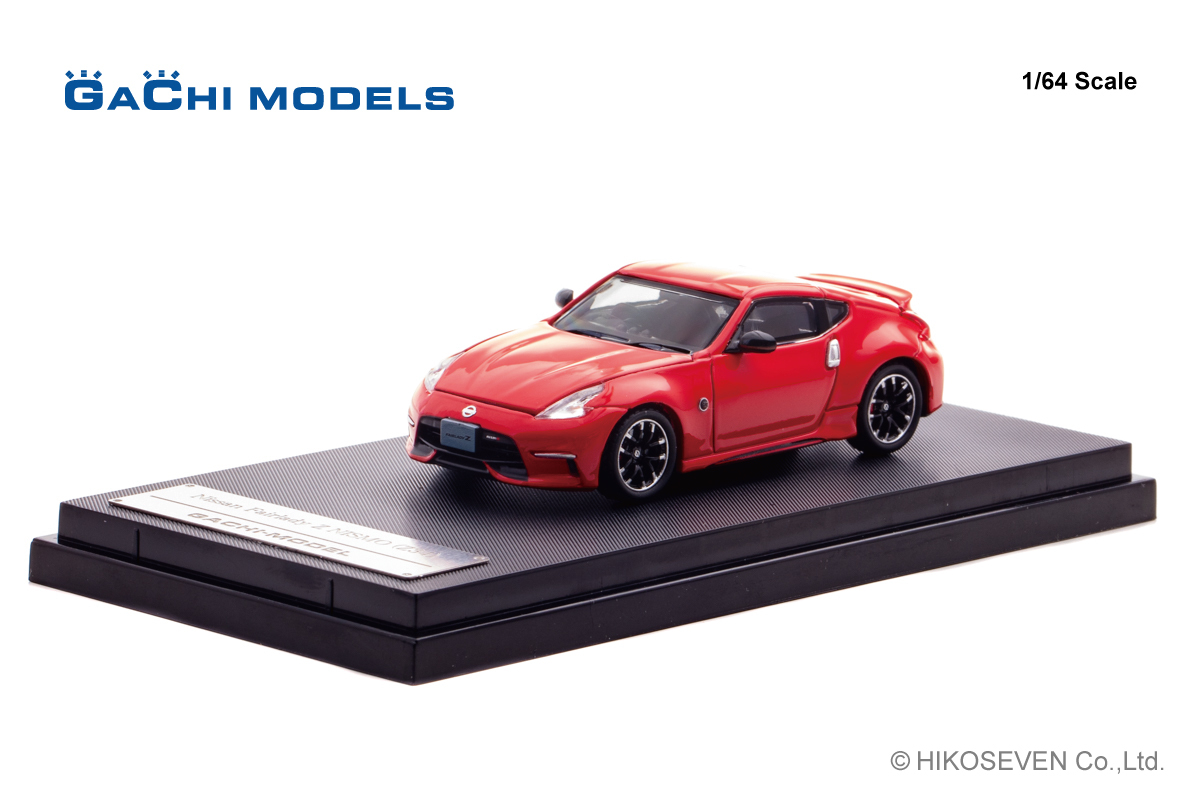 預訂:1/64 GACHI MODELS Nissan Fairlady Z nismo (2014) Vibrant Red (GM64002RE)