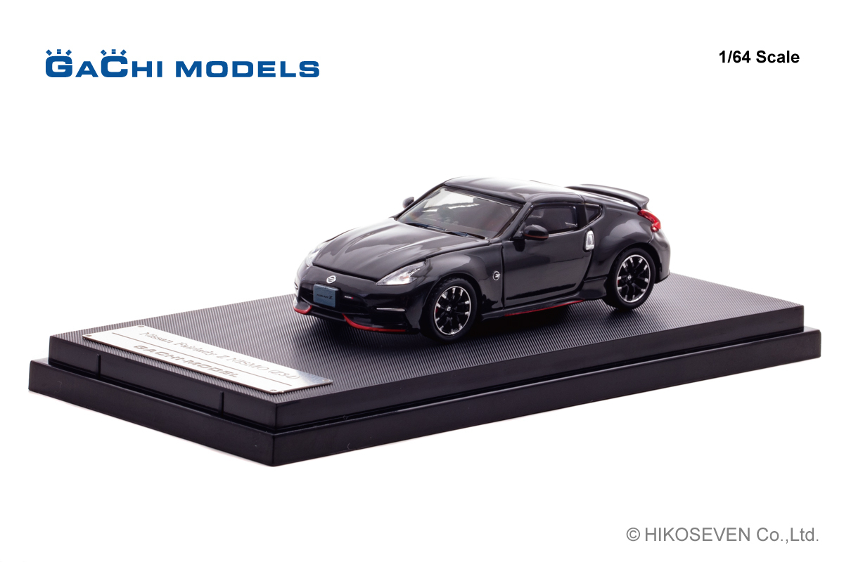 預訂:1/64 GACHI MODELS Nissan Fairlady Z nismo (2014) Diamond Black (GM64002BK)
