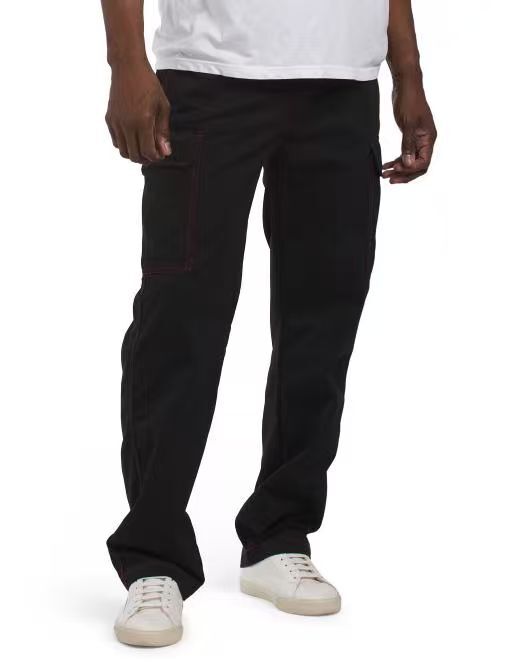 【預購】TRUE RELIGION H060660 Cargo 工裝長褲 (黑色)