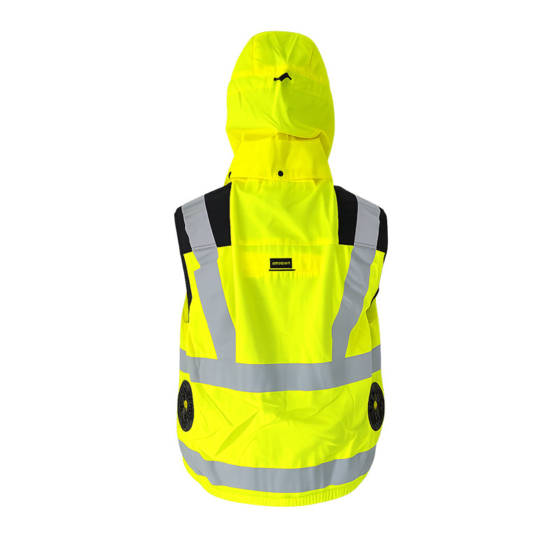 BURTLE 巴特雷｜KIT002 反光黃 海外限定版 2026 新款 空調服 30V 無袖 背心