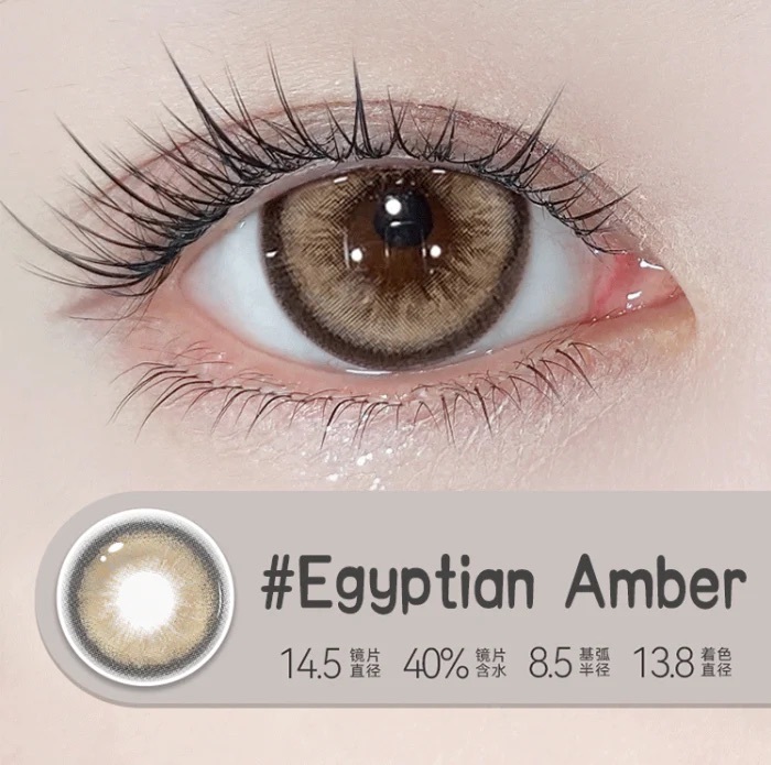 [日拋] MILL CREEK 1 Day Egyptian Amber 日拋隱形眼鏡｜每盒10片