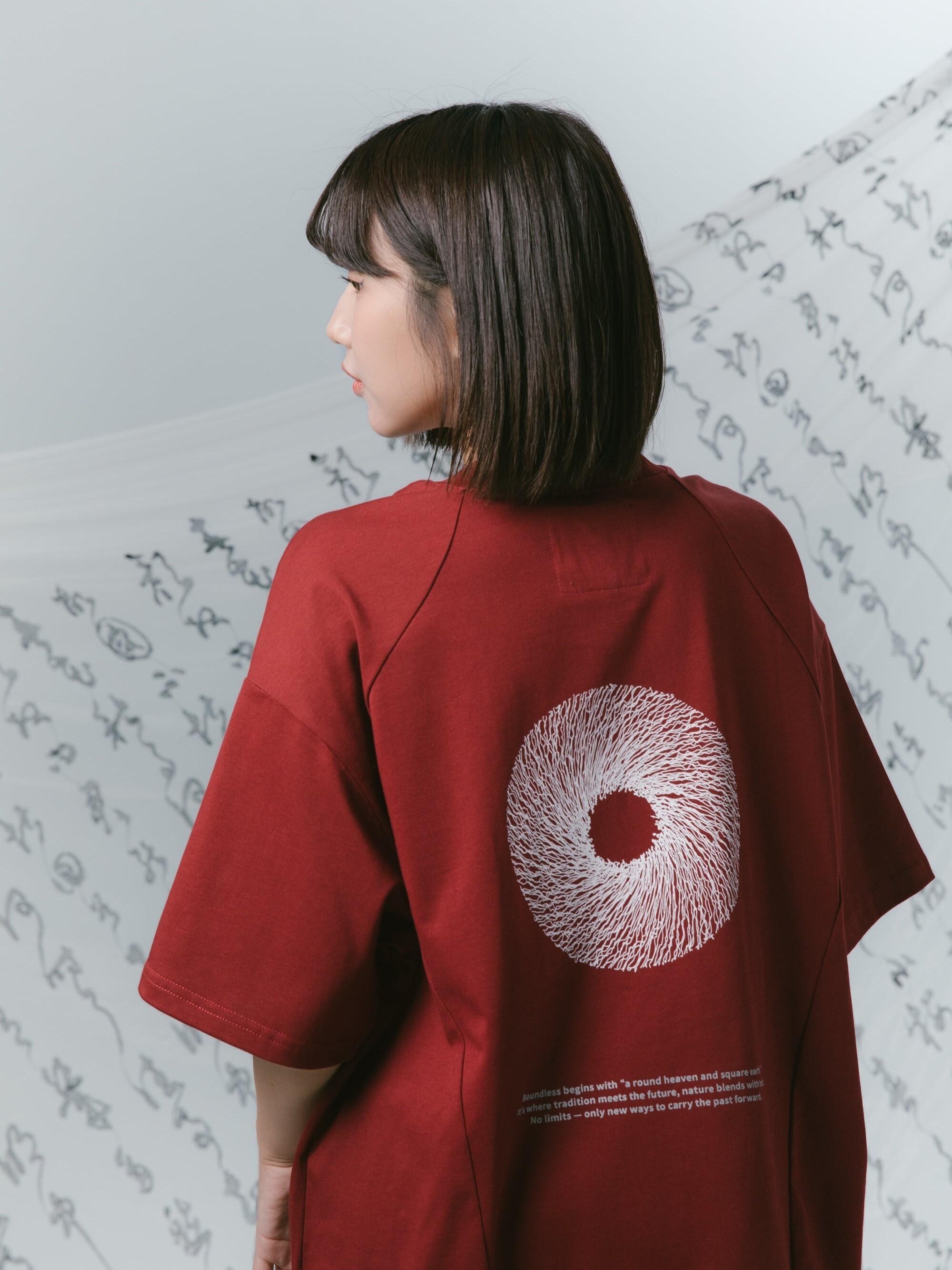 JIN ACCESS PENDING 登陸驗證 TEE- 紅色
