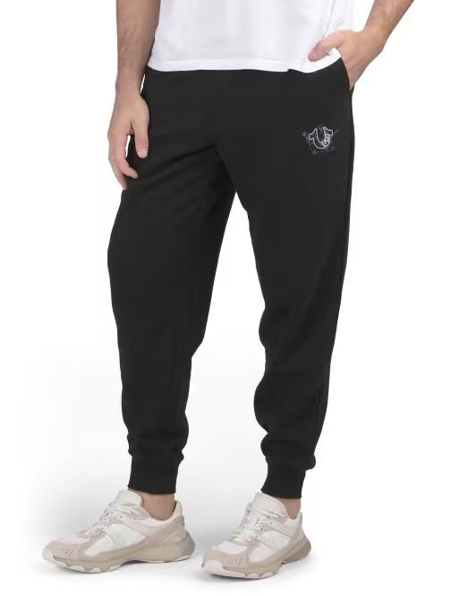 【預購】TRUE RELIGION H060667 Logo Joggers 運動長褲 (黑色)