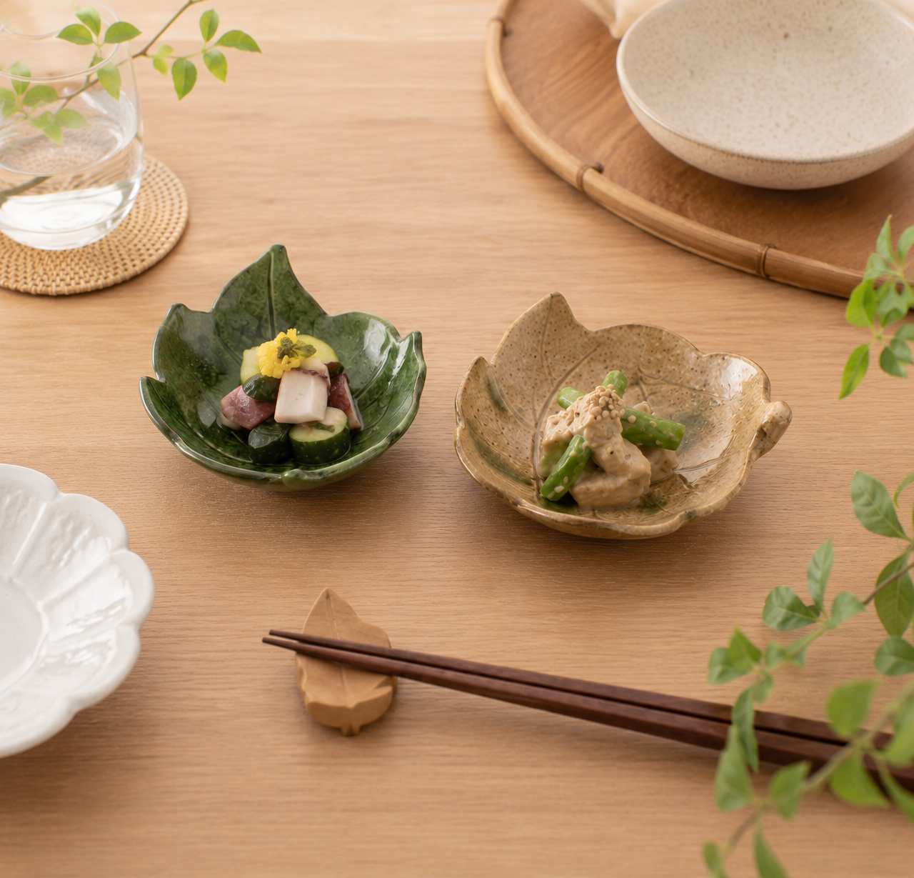 丸モ高木陶器 - 山葡萄小皿