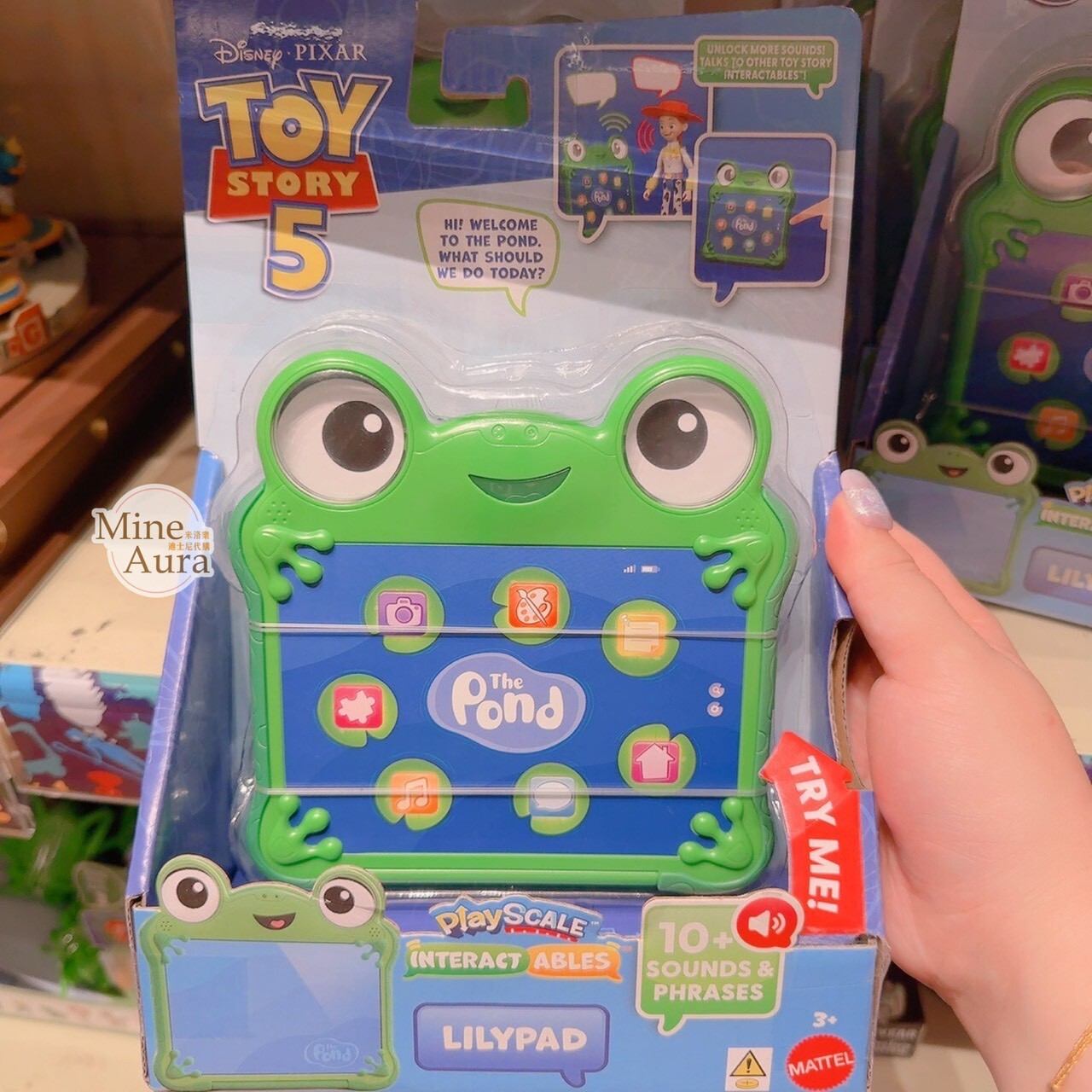 玩具總動員5 莉莉板 Lily Pad 青蛙造型平板電腦 互動發聲 玩具 玩具總動員 Toy Story -香港迪士尼樂園