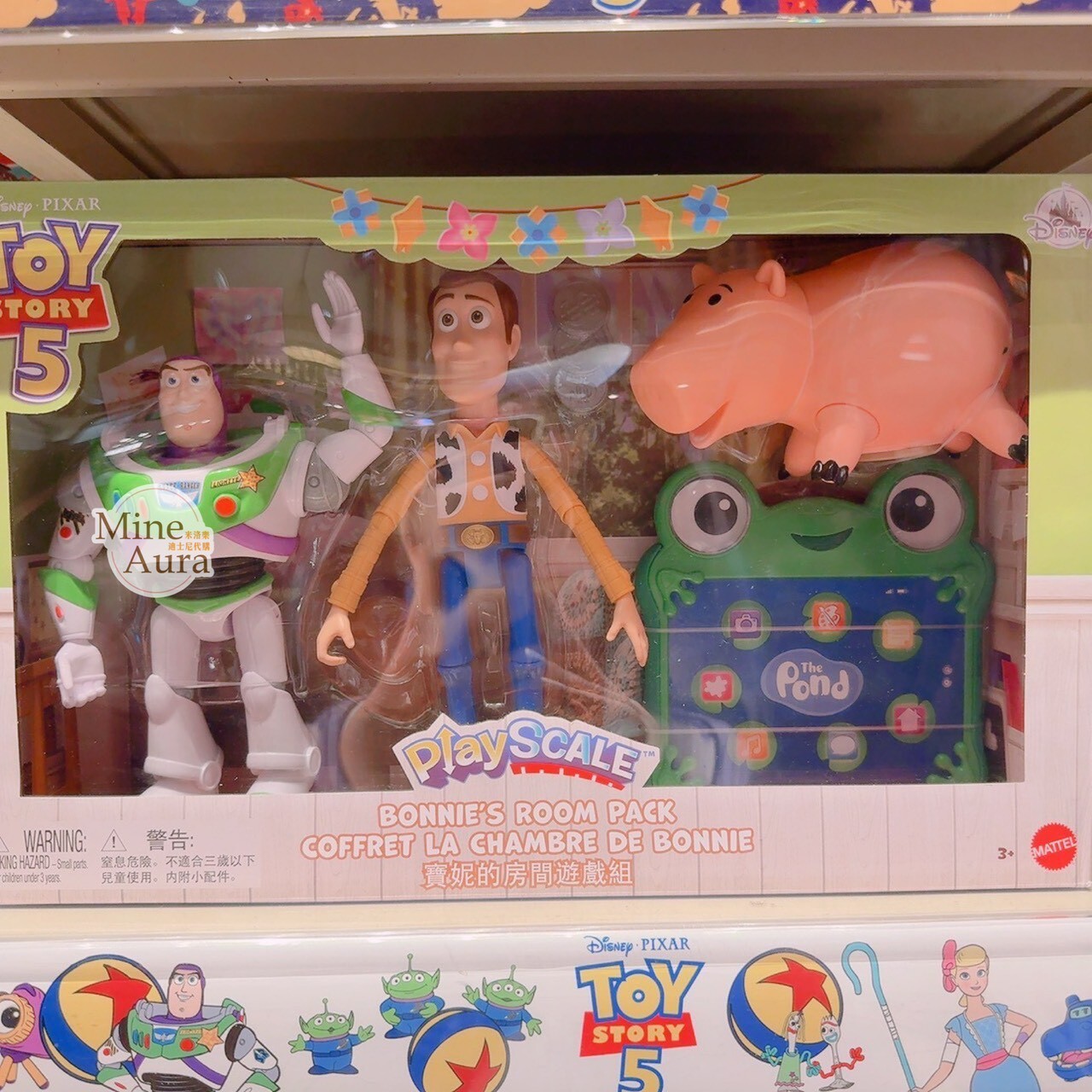 玩具總動員5 角色 寶妮的房間遊戲組 公仔 模型 玩具 玩具總動員 Toy Story -香港迪士尼樂園