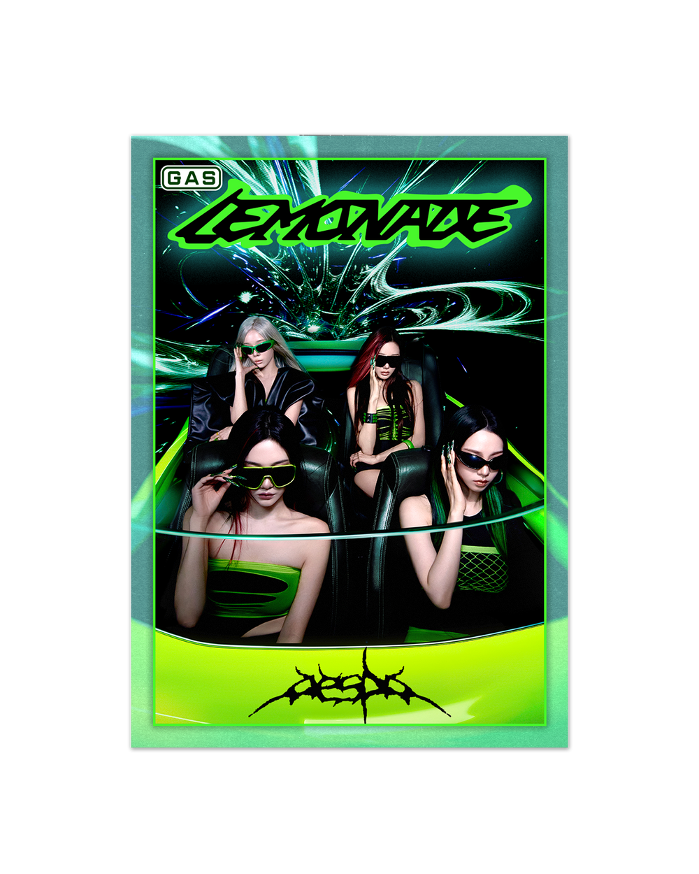 限量 aespa X GAS Trading Cards 套卡