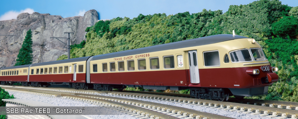 Kato 10-781 N規 瑞士聯邦鐵路 (SBB) RAe TEEⅡ “戈塔爾多” 6節電聯車組