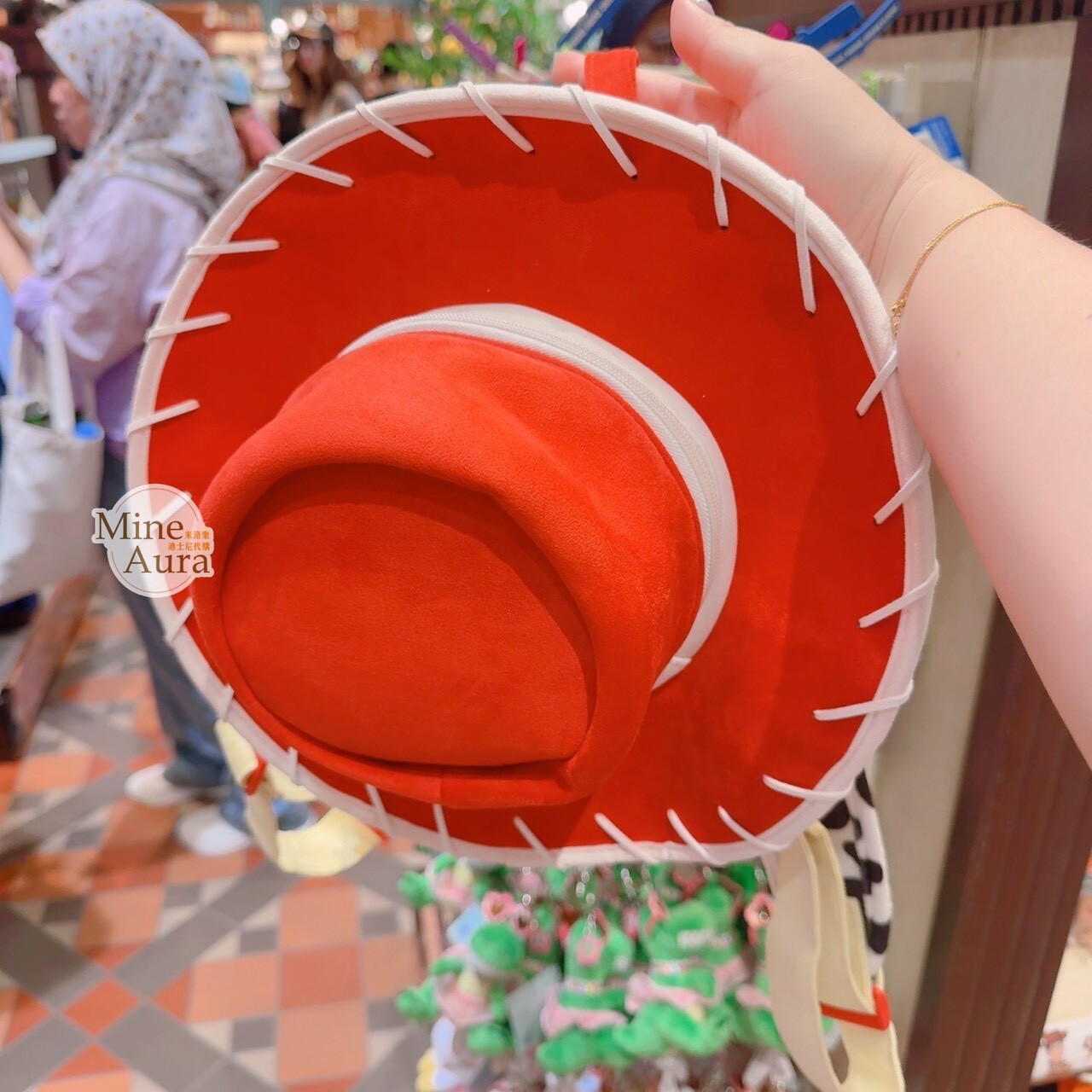 翠絲 Jessie 牛仔帽 造型 後背包 玩具總動員 Toy Story -香港迪士尼樂園