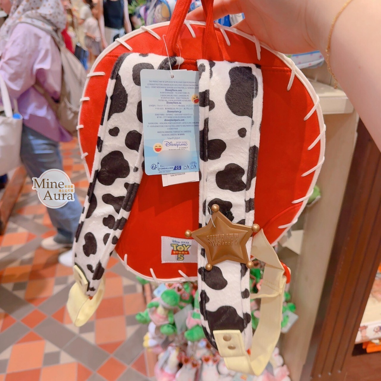 翠絲 Jessie 牛仔帽 造型 後背包 玩具總動員 Toy Story -香港迪士尼樂園