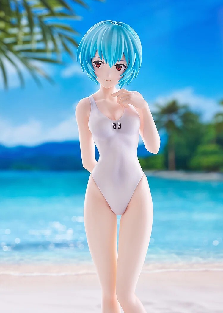 「ACG.GO」「預購」POP UP PARADE BEACH QUEENS 綾波零（連身泳裝Style）L Size - 福音戰士新劇場版