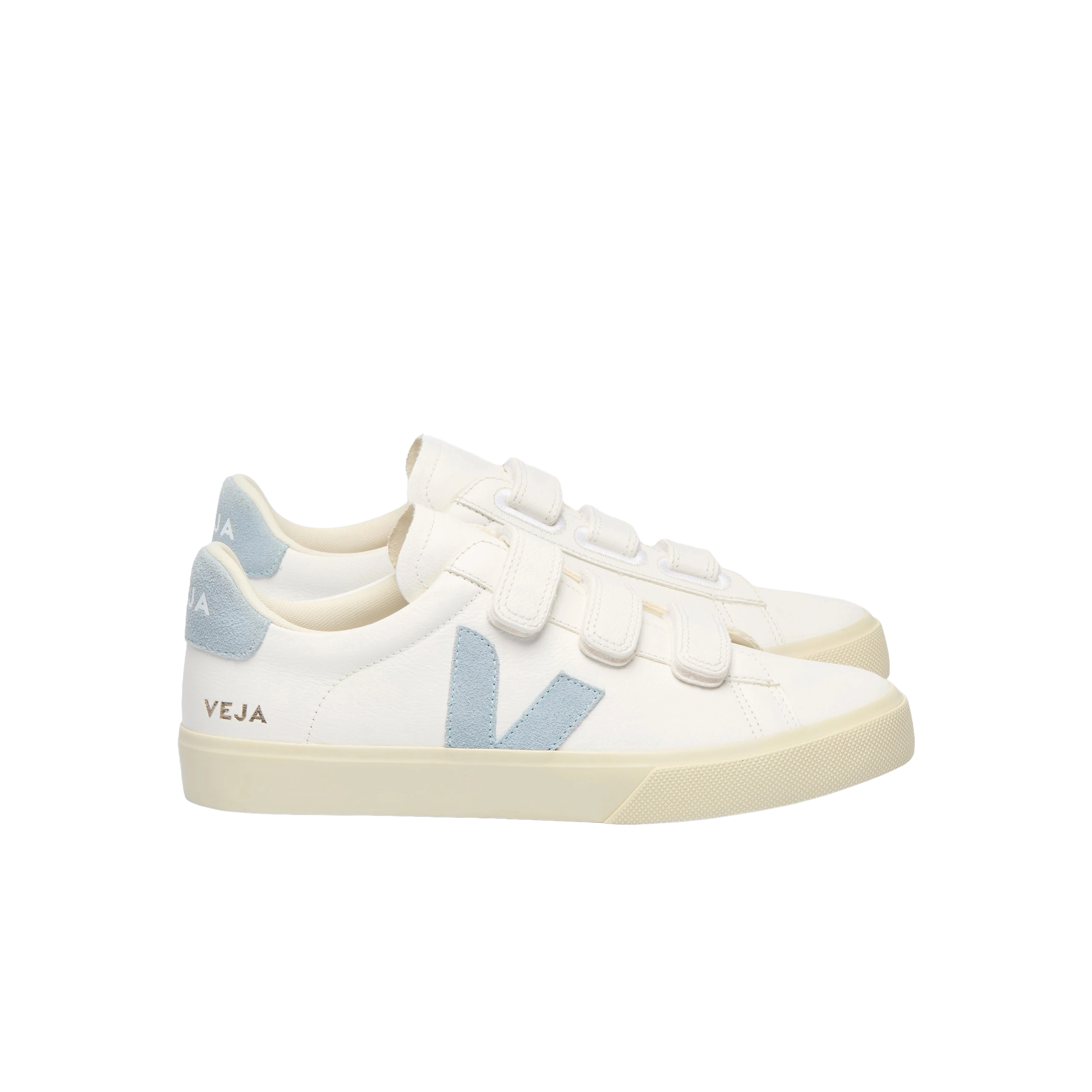 Veja Recife Leather Extra White Steel