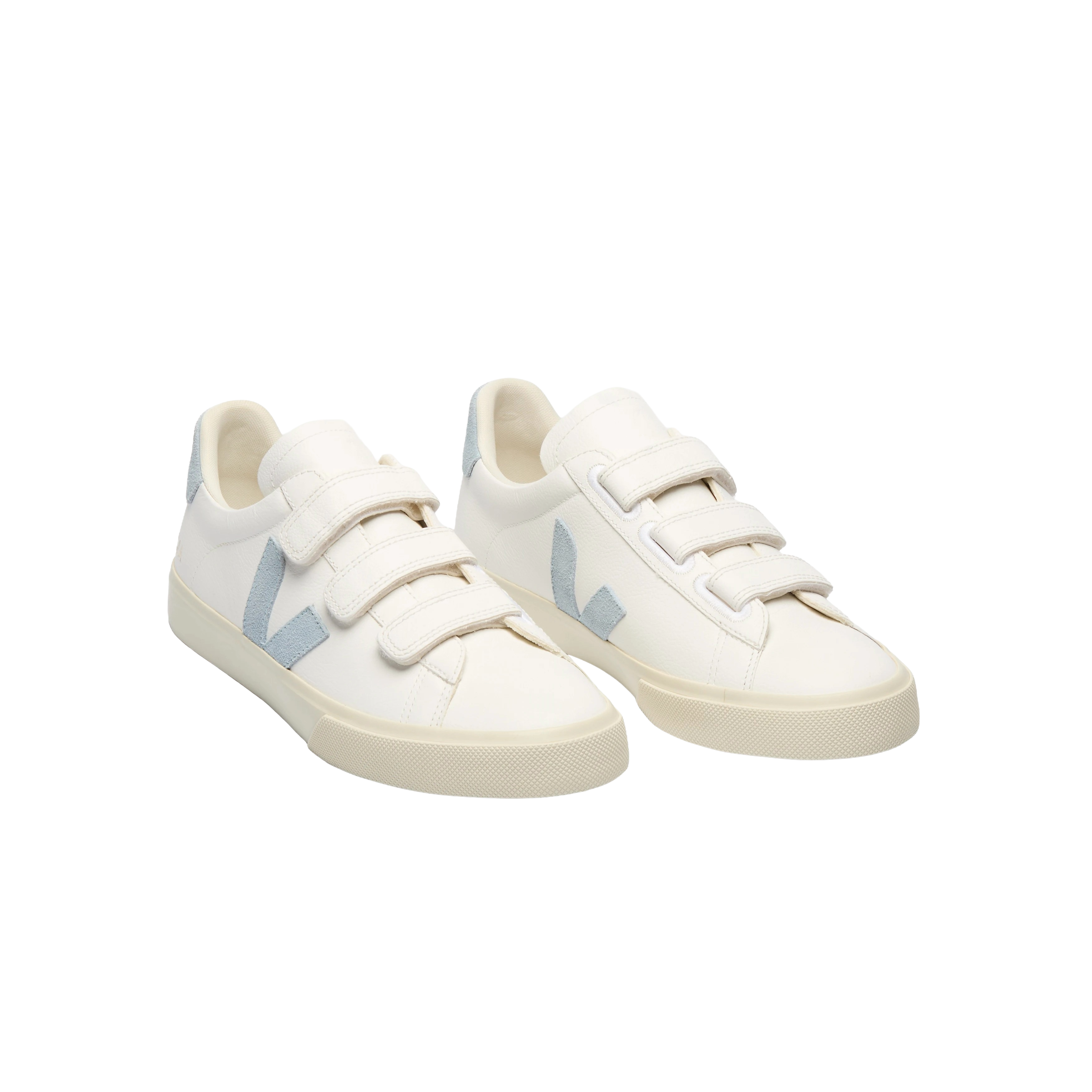 Veja Recife Leather Extra White Steel