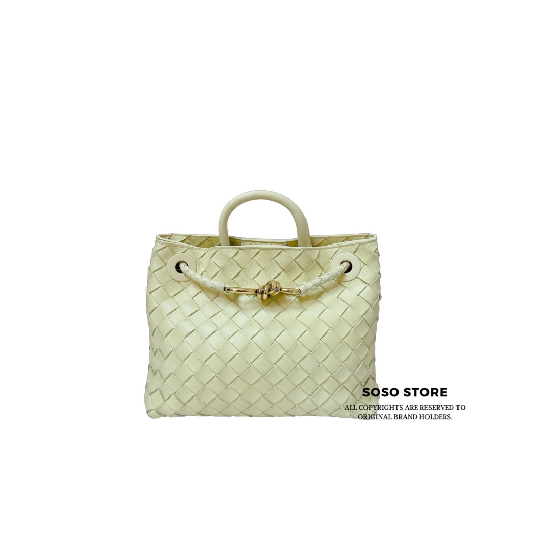 Bottega Veneta Andiamo bag - Butter Yellow / GHW