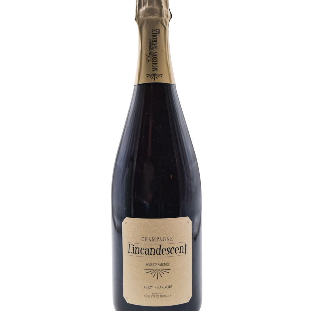 Mouzon Leroux Champagne L'Incandescent Rose de Saignee Extra  Brut Grand Cru Blanc NV