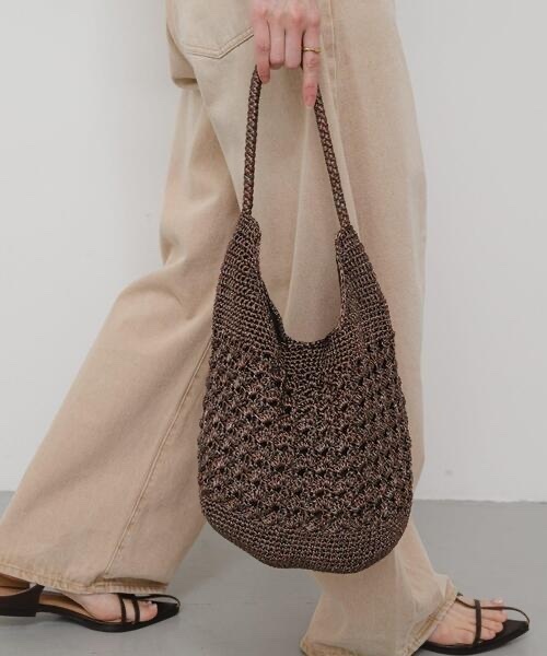SENSE OF PLACE / Metallic Yarn Bag