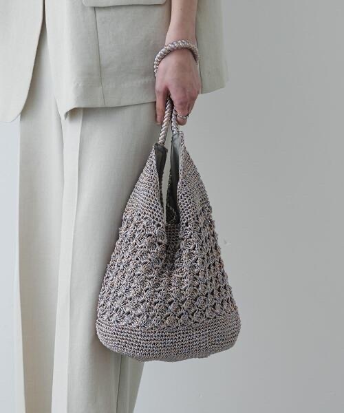 SENSE OF PLACE / Metallic Yarn Bag