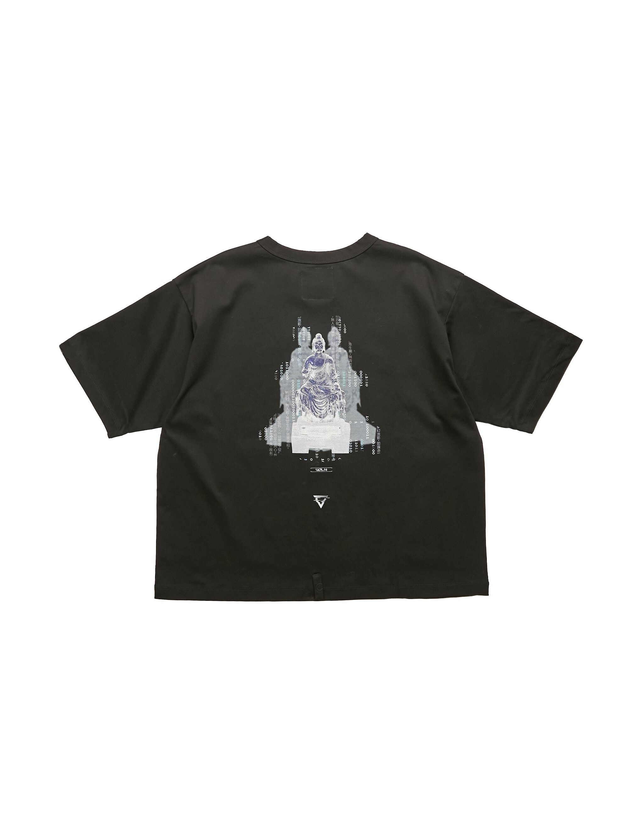 JIN 幻佛之觀短TEE-黑色