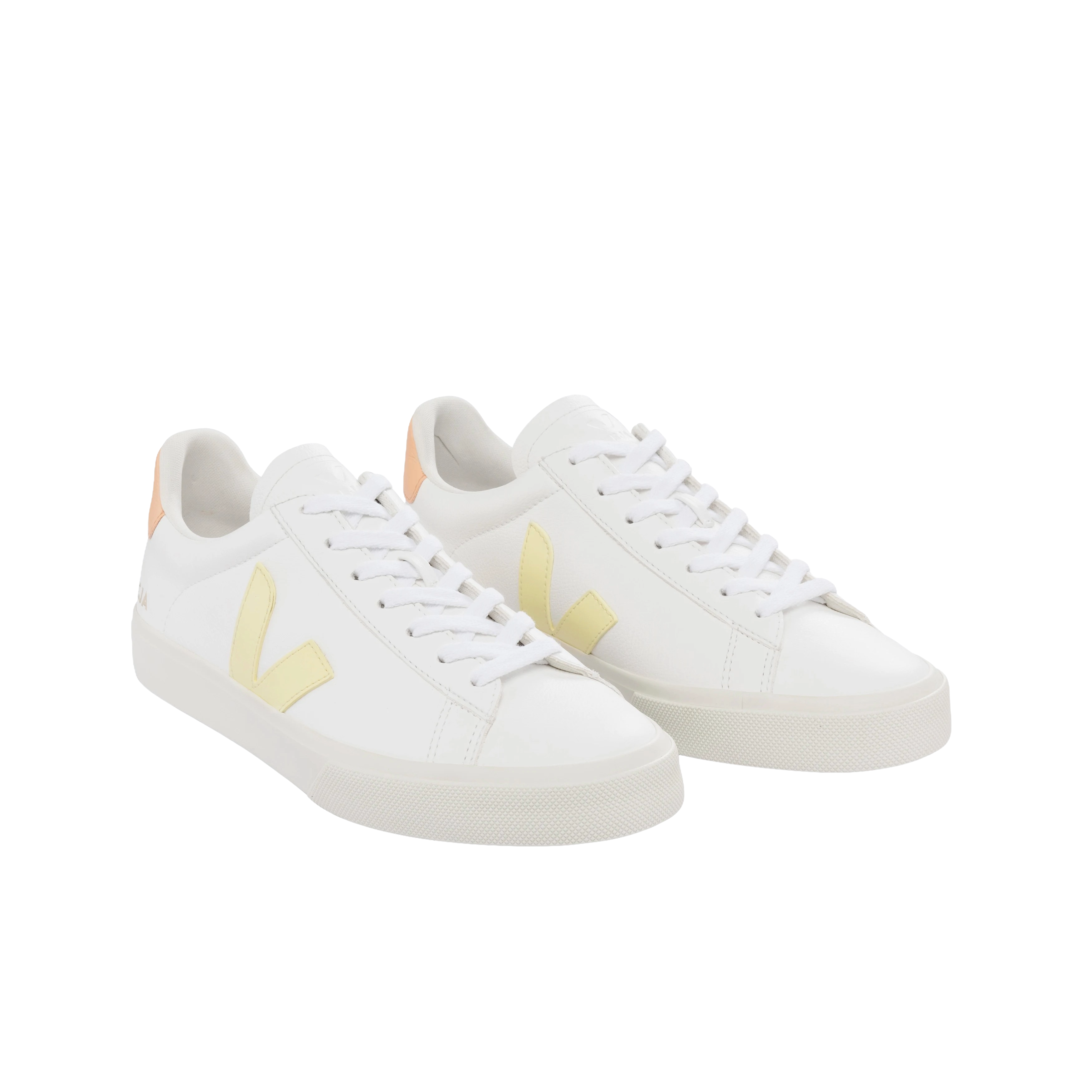 Veja Campo Leather Extra White Sun Peach