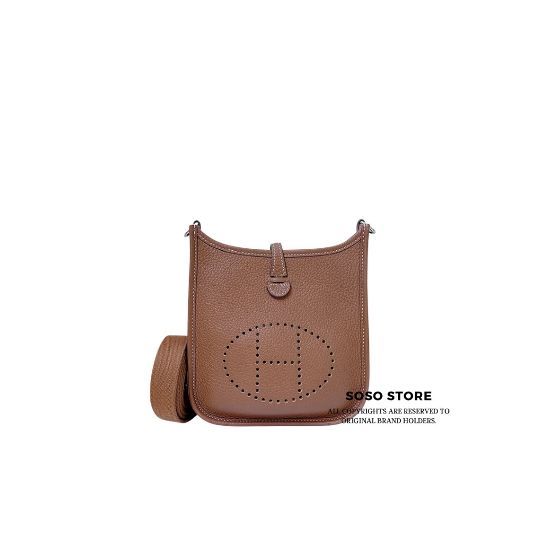 Hermès Evelyne TPM - Gold / Silver