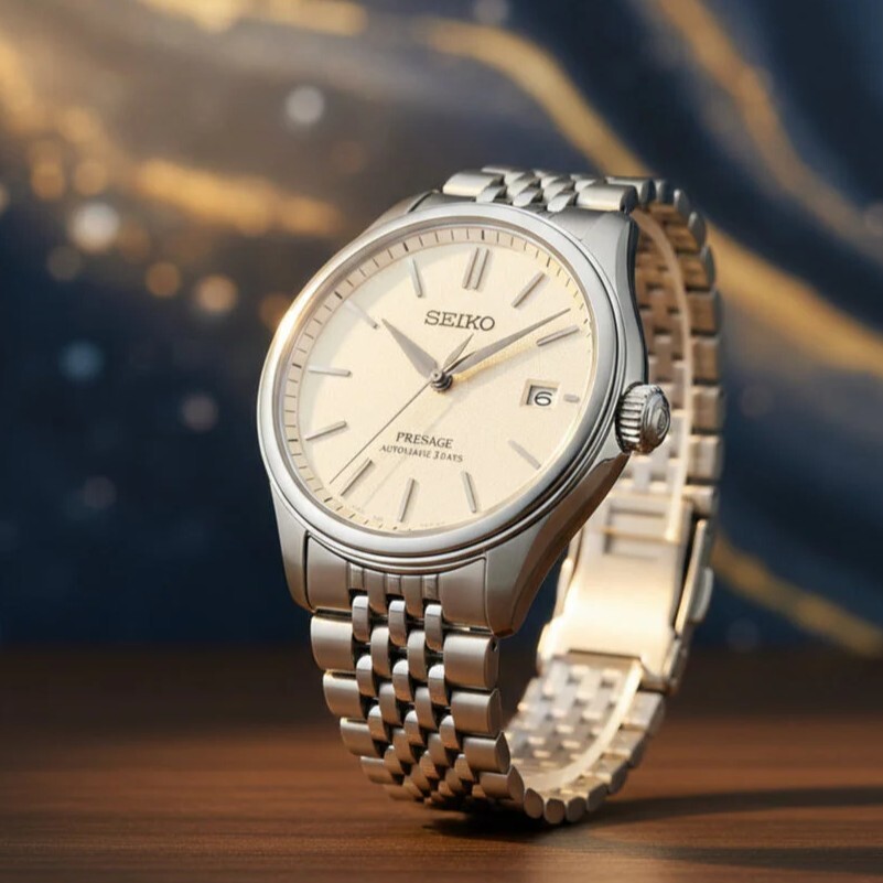 【SEIKO 日本精工】Presage系列 日期顯示 機械錶 職人美學 懷舊復古 限量款 SPB463J1