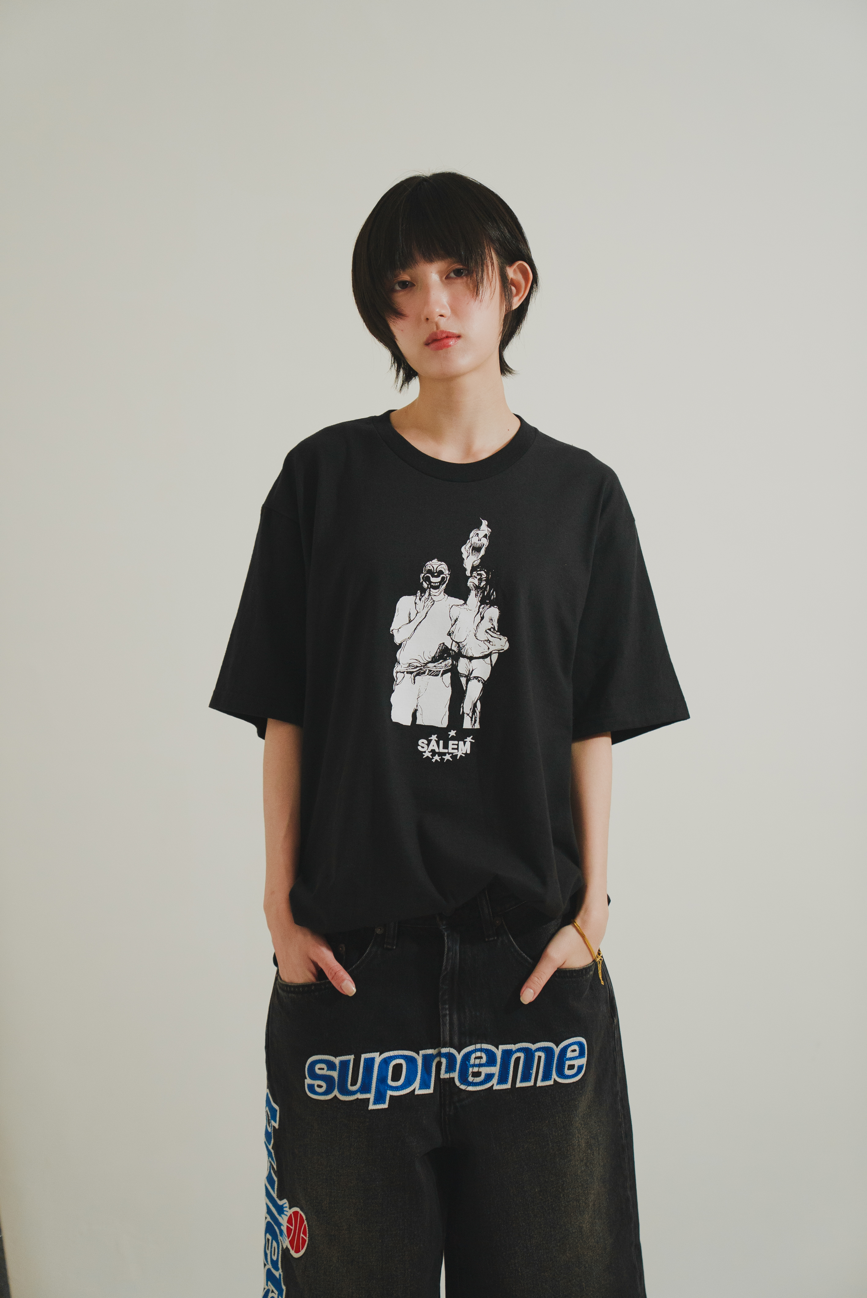【Focus Store】現貨秒發 Supreme SS26 Week 12 SALEM Tee 兩色 黑 白 短袖