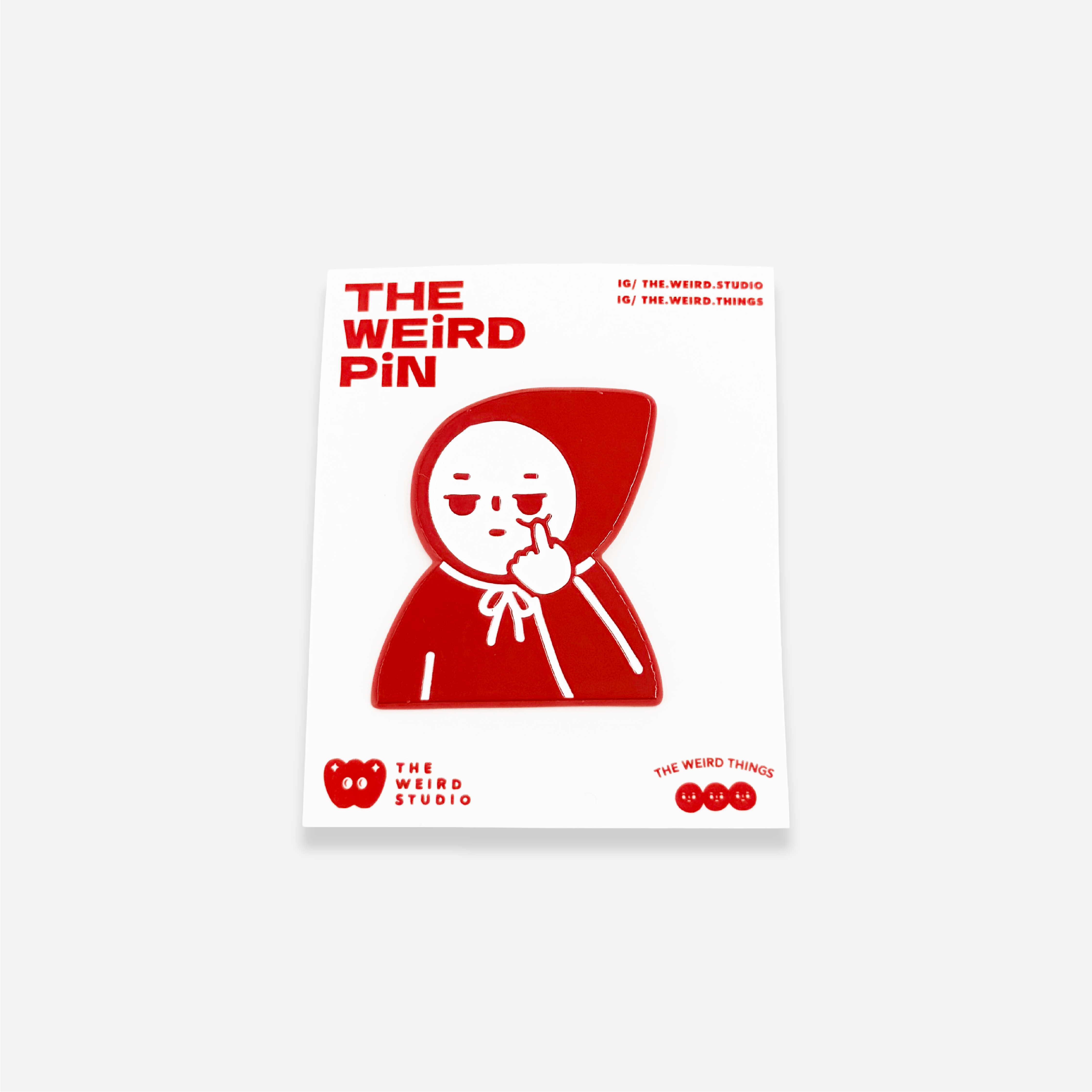 THE WEIRD THINGS-琺瑯別針