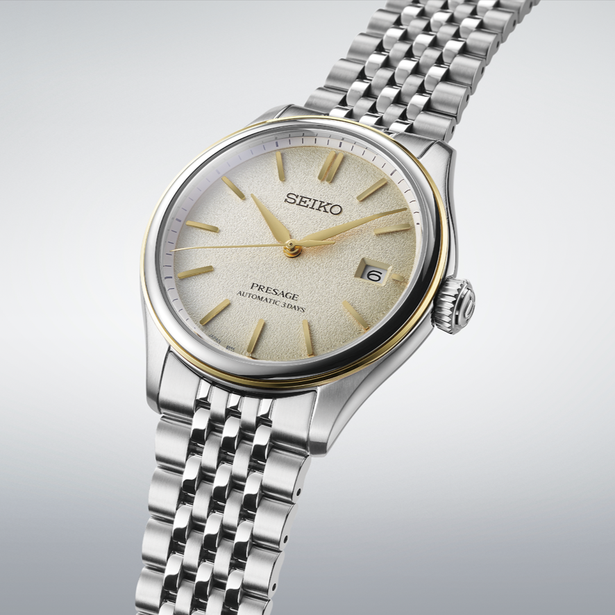 【SEIKO 日本精工】Presage系列 日期顯示 機械錶 職人美學 懷舊復古 限量款 SPB478J1