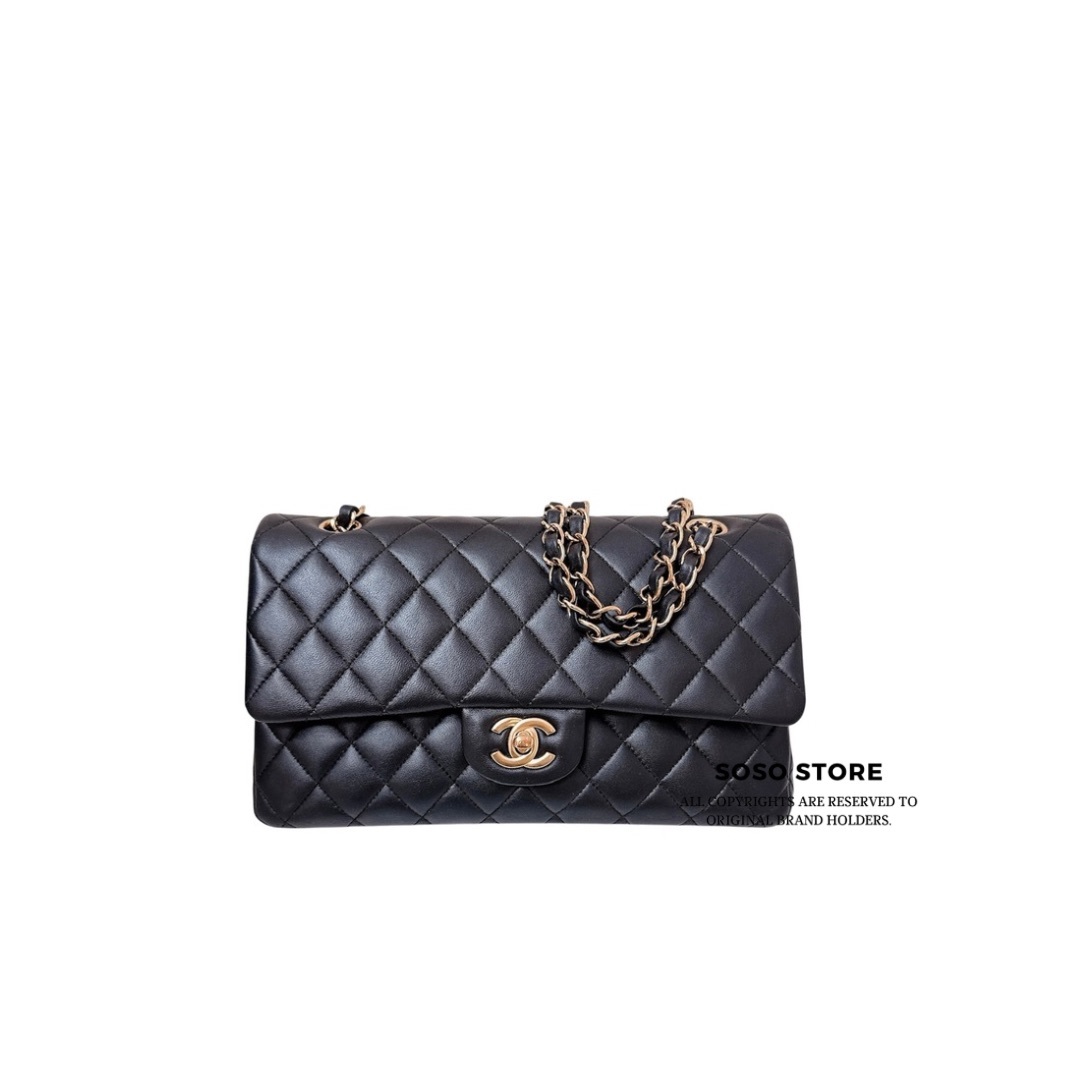 Classic Flap Bag - Black / GHW
