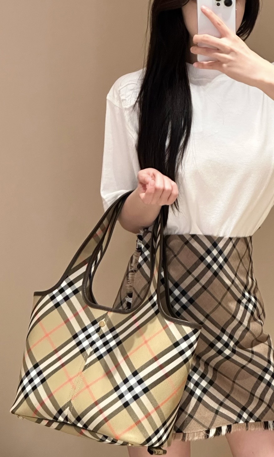 Burberry 橫板 Tote Bag