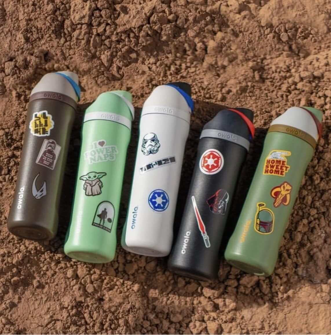 【預購】美國 Owala X Star Wars 星際大戰系列 聯名款 水壺 吸管杯 手柄提把 保溫杯 24oz / 710ml 附貼紙