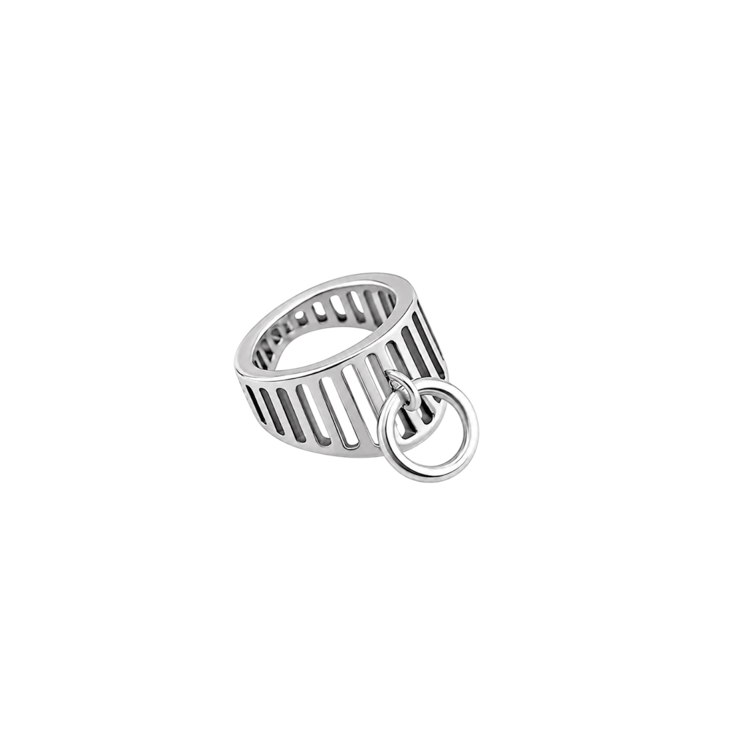 Annabel B-Half Caged Pierced Ring