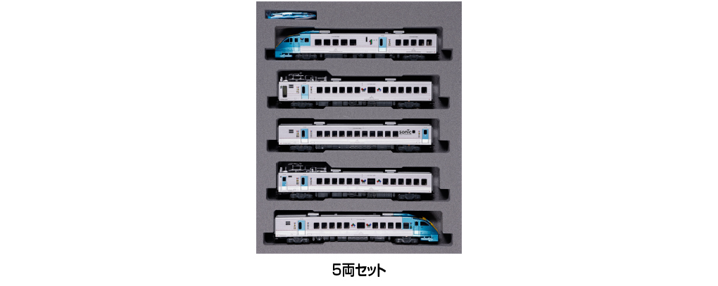 Kato 10-485 N規 883系「音速」（黃色）5節編組