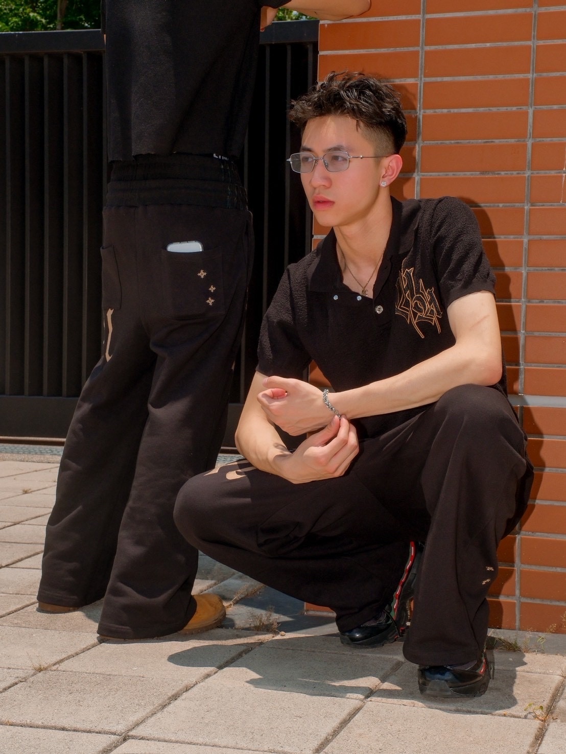 ATONE DUAL WAIST GOAT SWEATPANTS