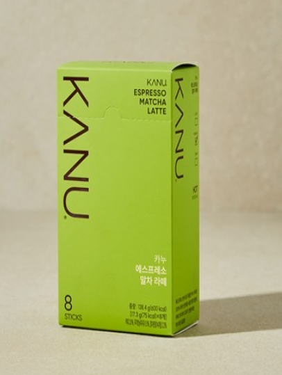 AU121 Maxim) KANU 濃縮咖啡抹茶拿鐵 8入/盒 EXP:27.09.30