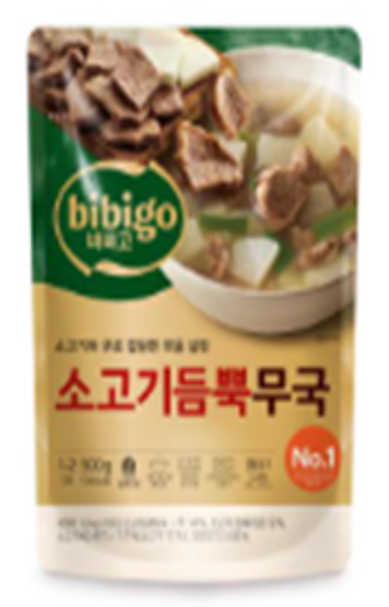 AU106 Bibigo) 牛肉滿滿 蘿蔔牛肉湯 500g (10包35元區) EXP:3個月或以上
