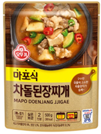 AU103 不倒翁) 不倒翁 麻浦式牛肉大醬湯 500g (10包35元區) EXP:3個月或以上