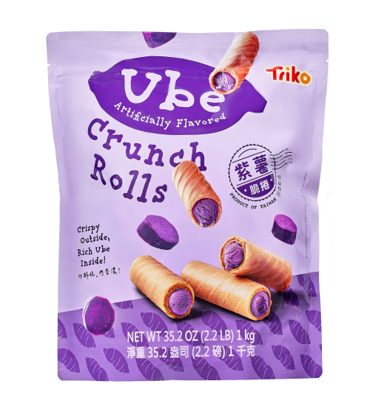 AU017 香濃紫薯泥夾心蛋卷 1kg (5包減10元costco區) EXP:27.05.18