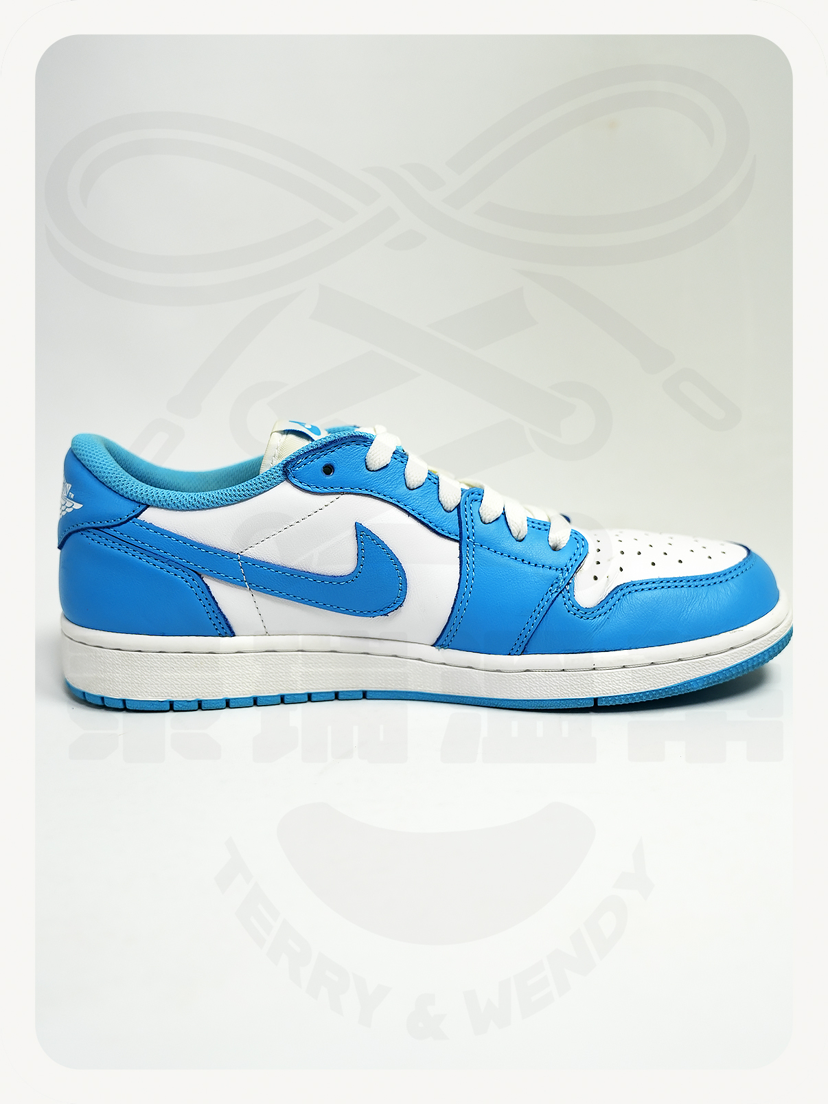 二手 US9 Air Jordan 1 Low SB x Eric Koston 'Powder Blue'