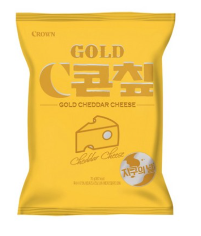 AU056 Crown）金裝車打芝士粟米脆片 60g (10包15元區) EXP:3個月或以上
