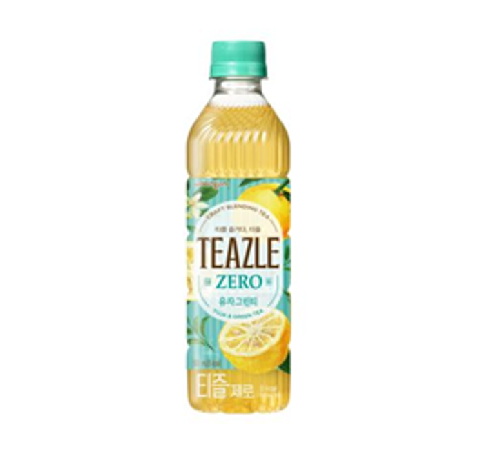 AU071 Teazle) Zero 柚子綠茶 500ml (10包15元區) EXP:27.02.22