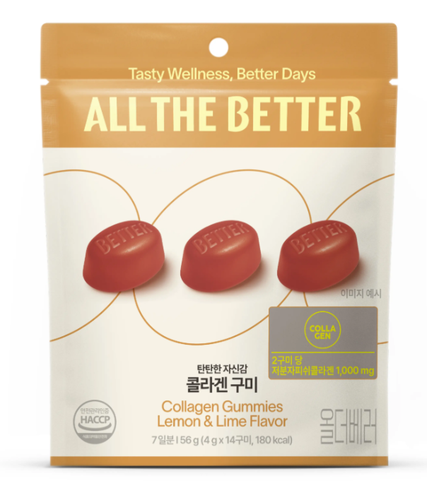 CR260607-T6 All The Better  - Collage Gummies Lemon & Lime Flavor exp：2027.6以後 (買一送一，共兩件）