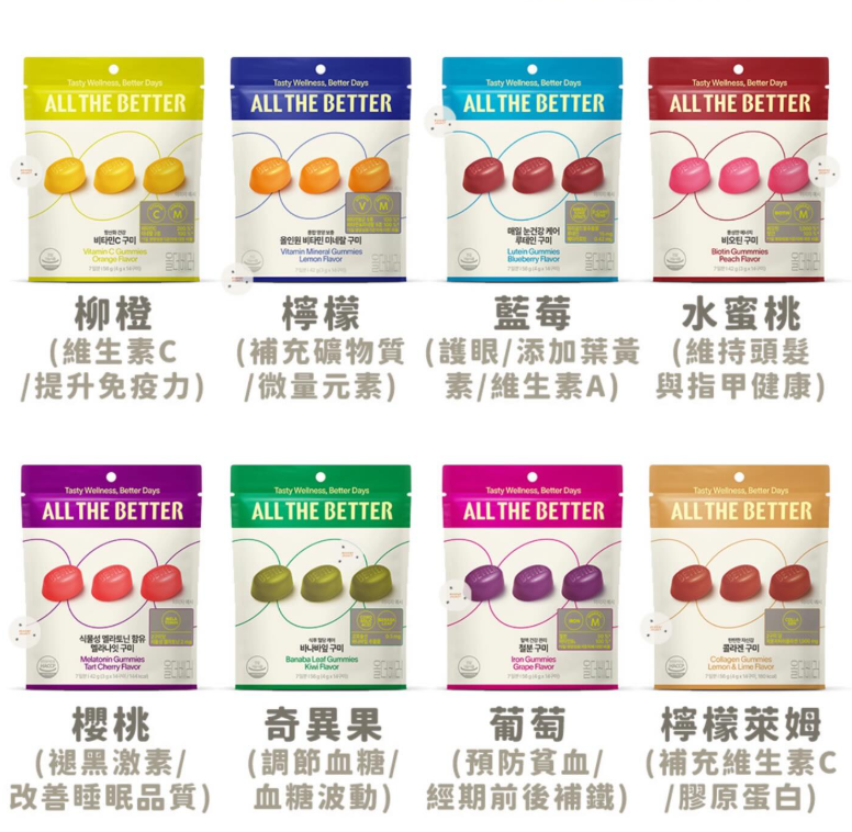 CR260607-T8 All The Better 全家桶 七包各一