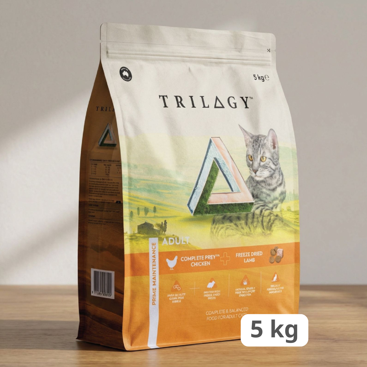 Trilogy奇境| 凍乾無穀成貓糧| 澳洲雞肉+紐西蘭羊肺| 5kg