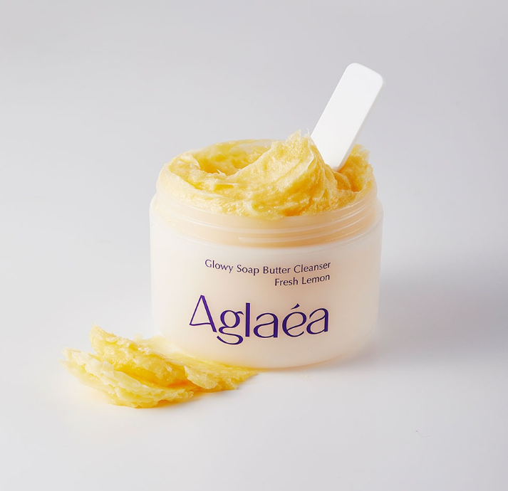 CR260607-A1 Aglaea煥采潔顏皂霜潔顏黃油 清爽檸檬 100gGlowy Soap Butter Cleanser Fresh Lemon 100g（exp：30.Mar.2028）