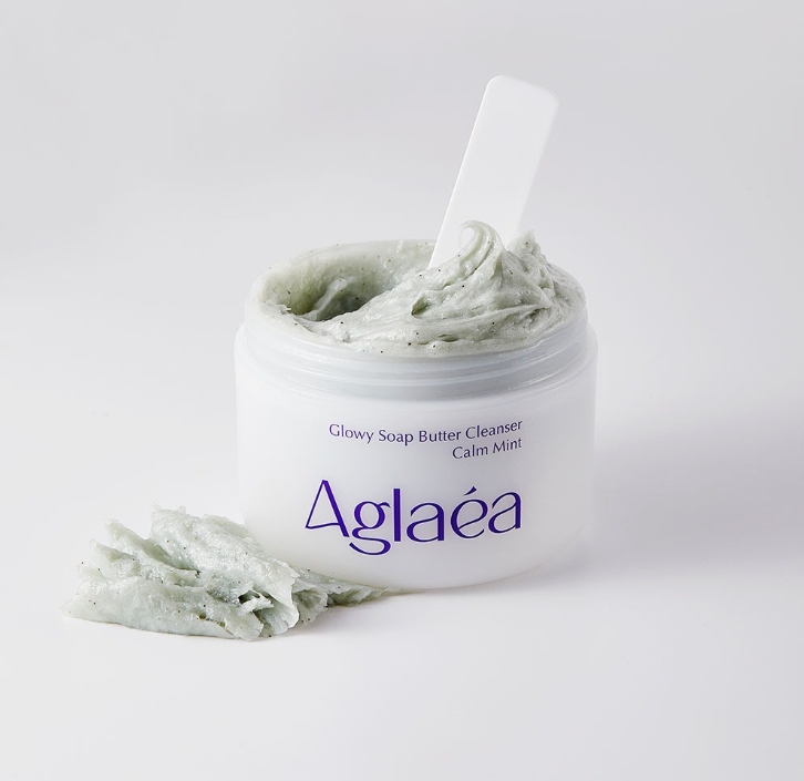 CR260607-A2 Aglaea 煥采潔顏皂霜潔顏黃油 舒緩薄荷 Glowy Soap Butter Cleanser Calm Mint  100g（exp：31.Mar.2028）