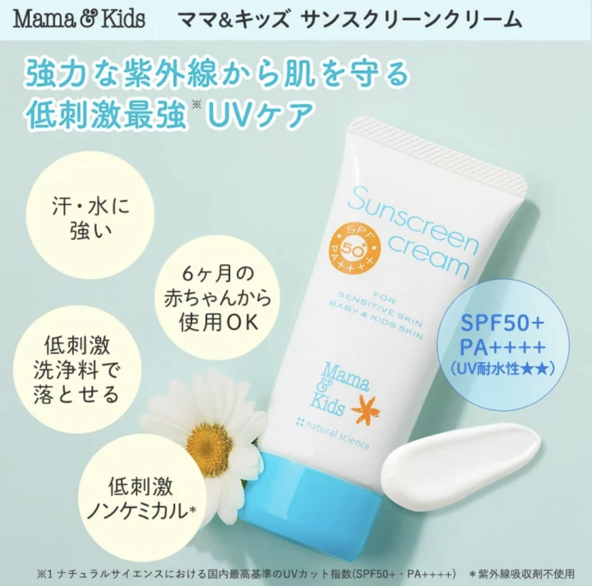 MAMA & KIDS Suncream SPF50+ PA++++