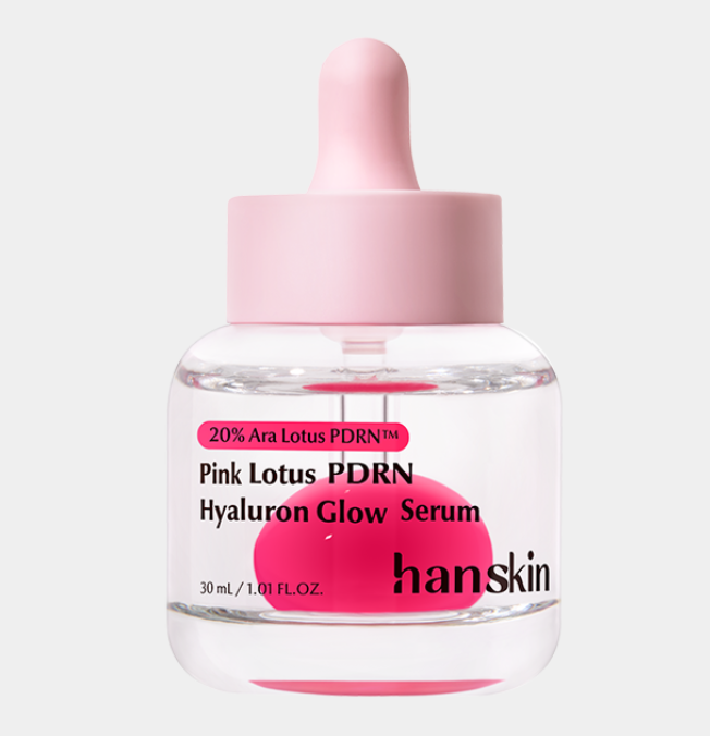 CR260607-H2 Hanskin PDRN 粉紅膠囊彈性亮澤精華 Pink Lotus PDRN Hyaluron Glow Serum (30ml) (買一送二，共三件）EXP:11/30/2028