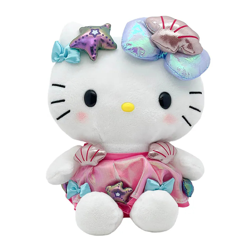 美版 Sanrio Hello Kitty 夏日海洋造型系列 8"公仔