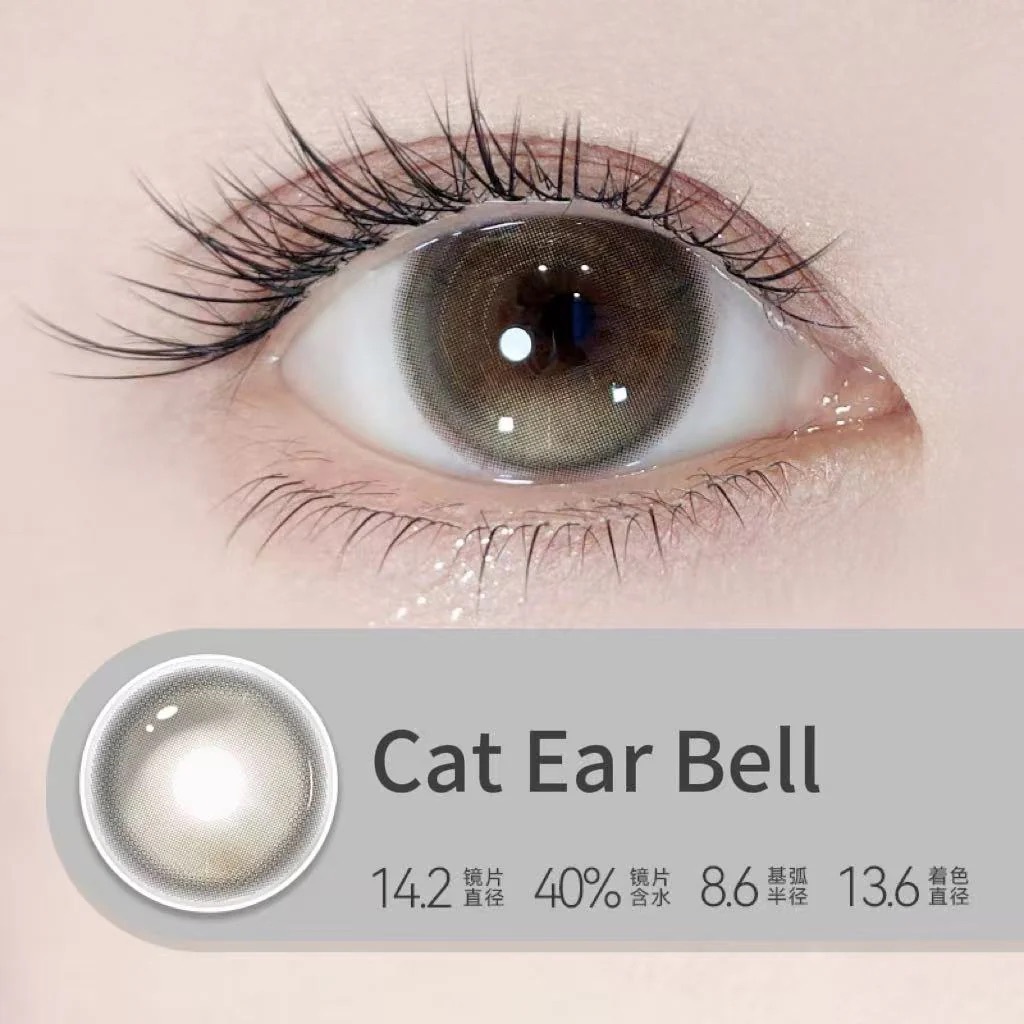 [半年拋] MILL CREEK 6 Month Cat Ear Bell 半年拋隱形眼鏡｜每盒2片